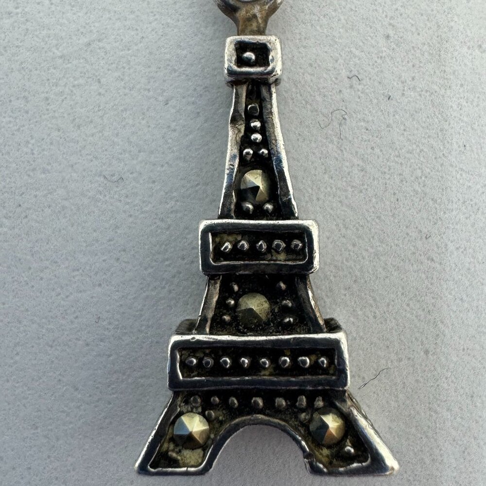 Vintage Sterling Silver Eiffel Tower Charm